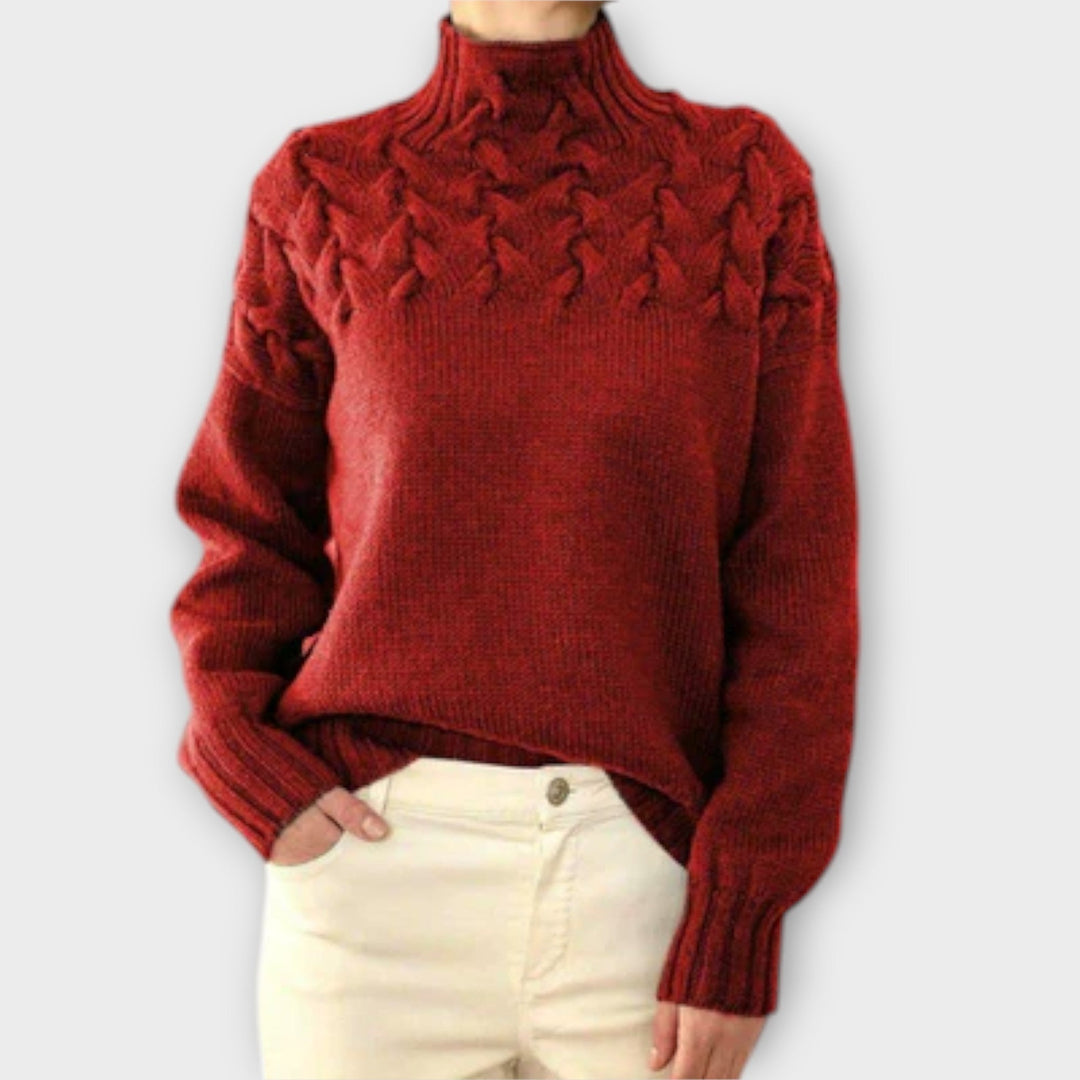 Eva – jersey de punto trenzado