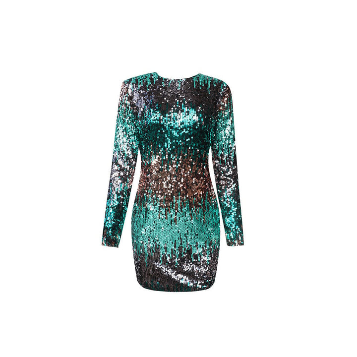 Vestido para mujer textura de lentejuelas - Jena