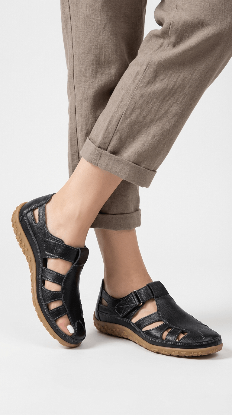 Sandalias Ember con correa cerrada en la punta