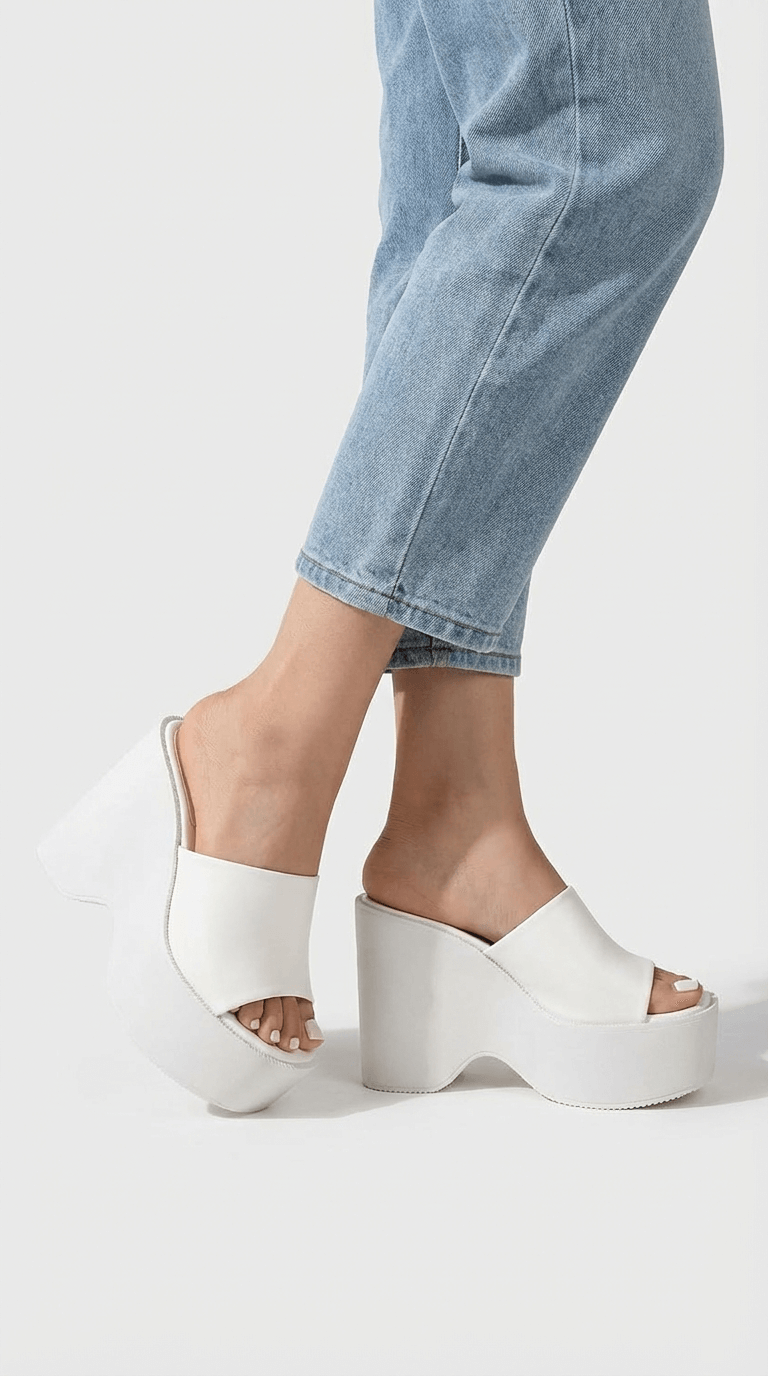 Sandalias de cuña con plataforma Liora