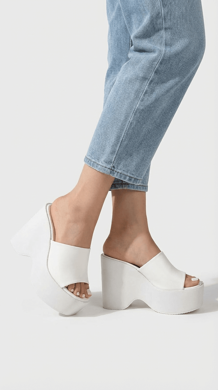 Sandalias de cuña con plataforma Liora