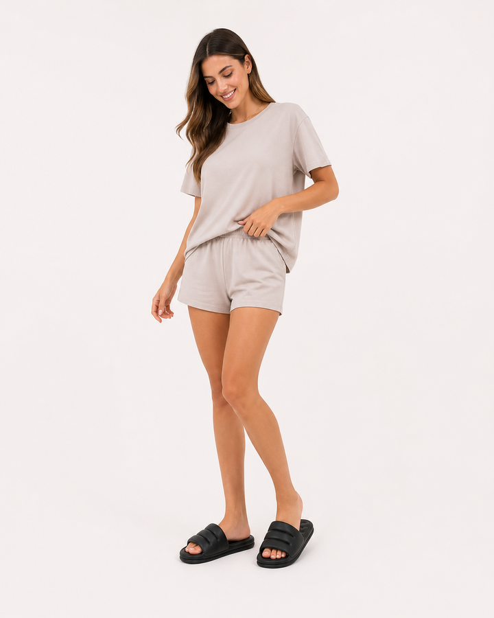 Sandalias planas mujer acolchadas slider empeine abierto verano - Ingrid
