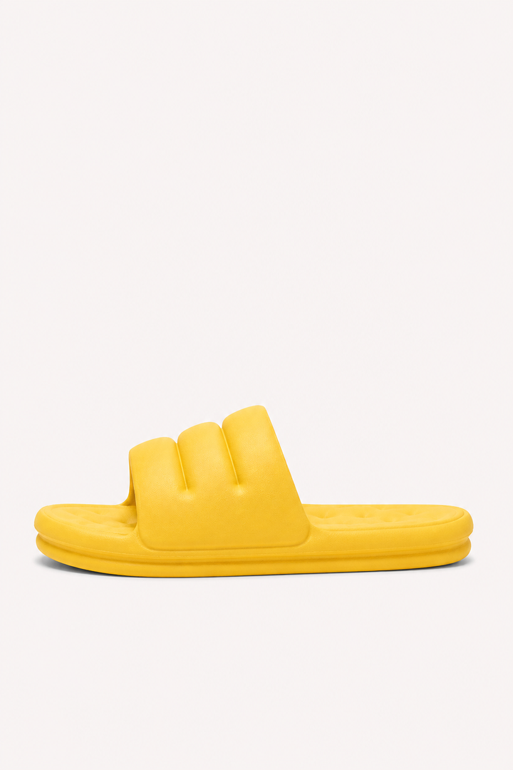 Sandalias planas mujer acolchadas slider empeine abierto verano - Ingrid