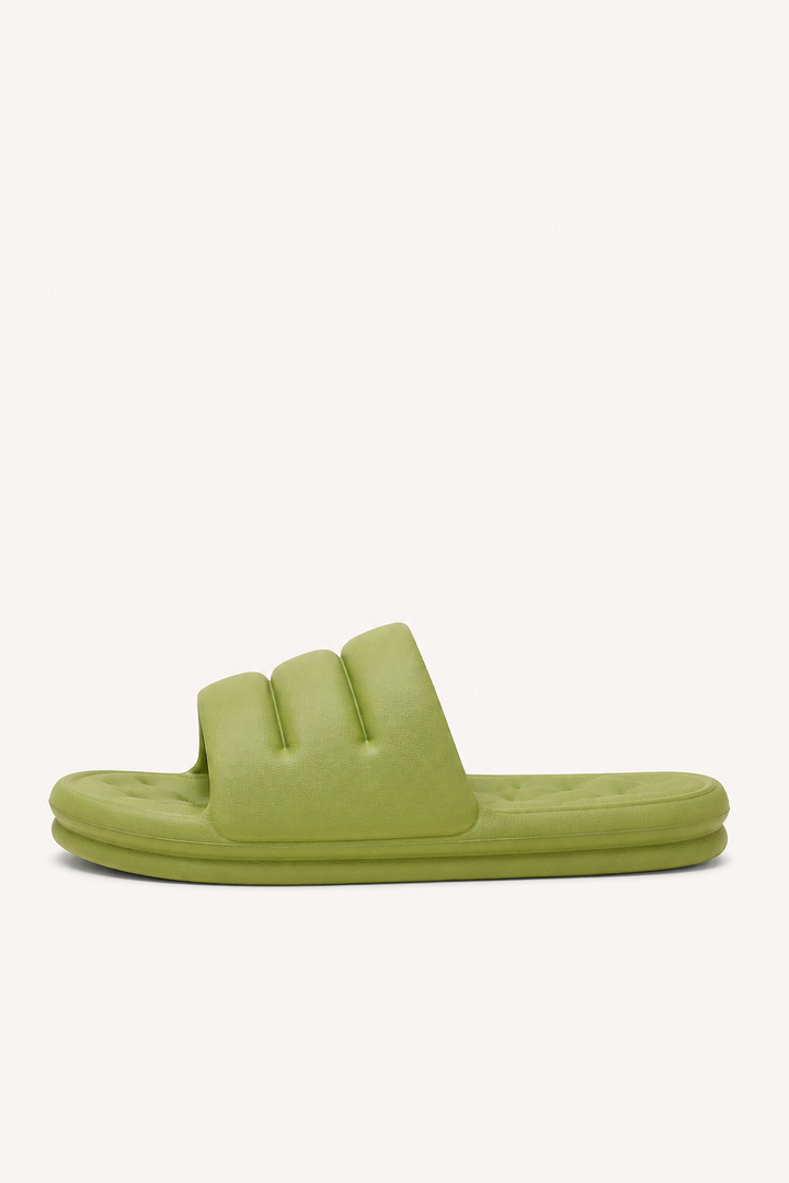 Sandalias planas mujer acolchadas slider empeine abierto verano - Ingrid