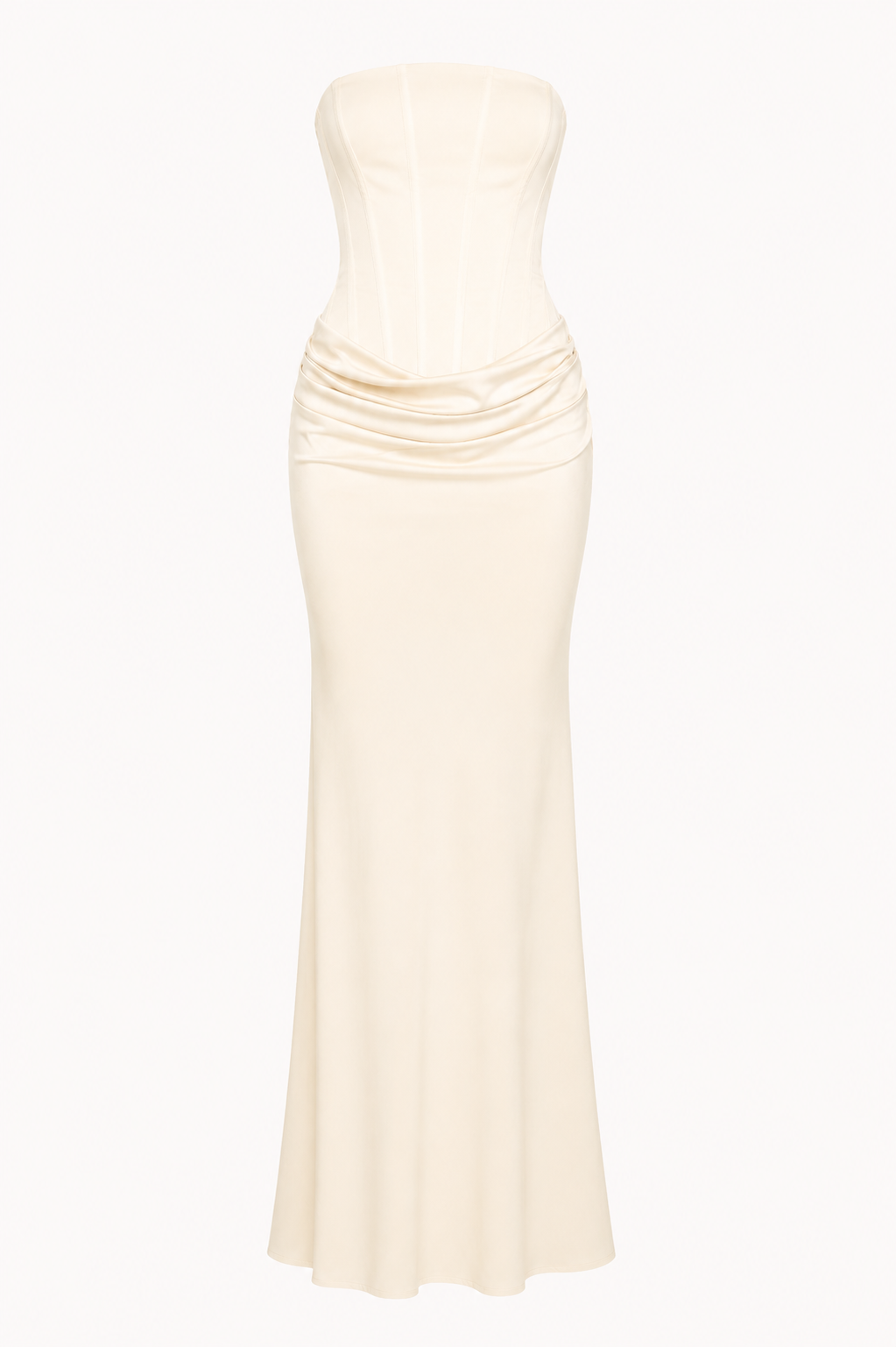 Vestido largo mujer elegante ajustado efecto moldeador - Leni