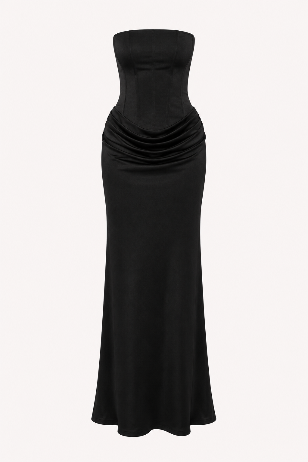 Vestido largo mujer elegante ajustado efecto moldeador - Leni