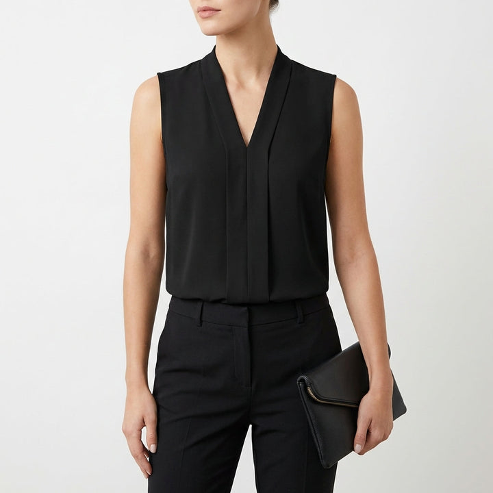 Elena - Blusa Elegante Sin Mangas