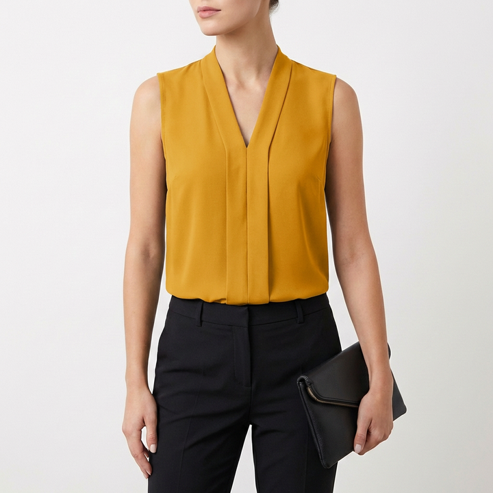 Elena - Blusa Elegante Sin Mangas