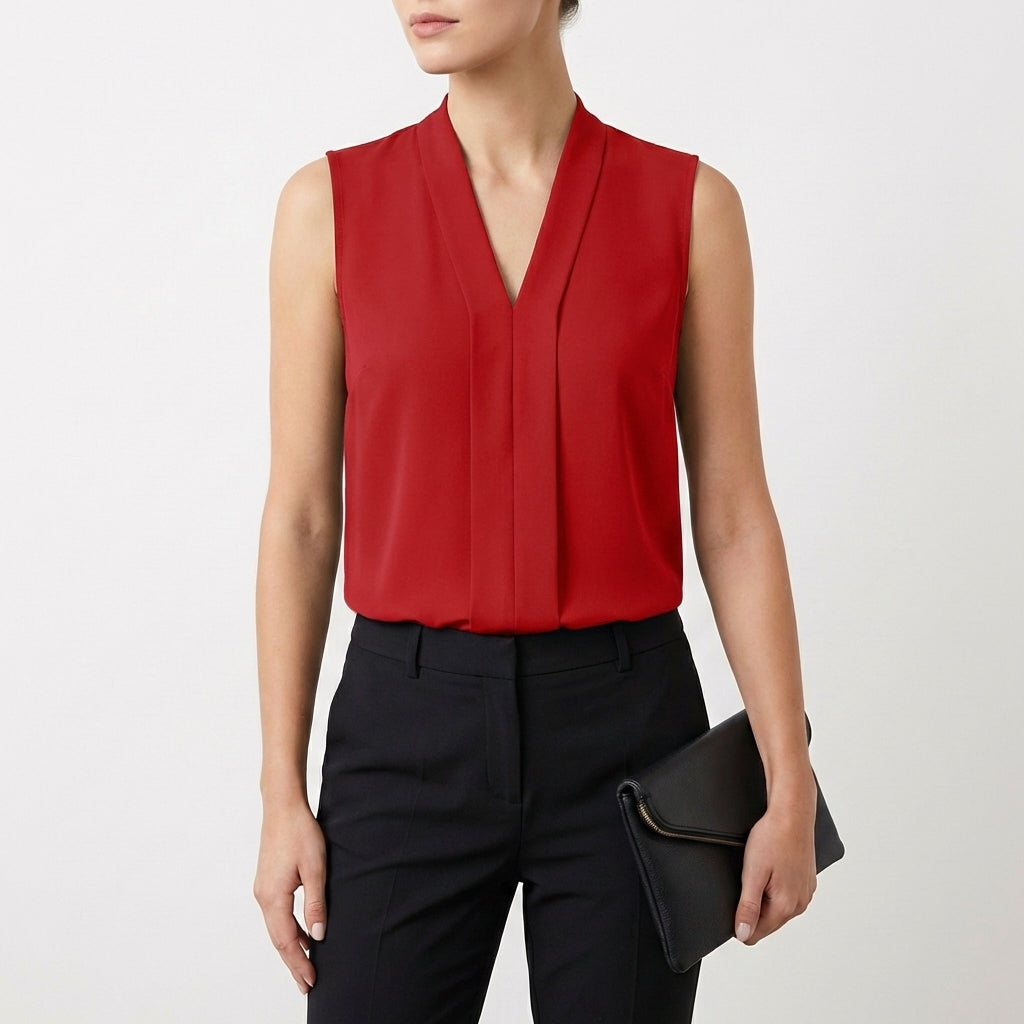 Elena - Blusa Elegante Sin Mangas
