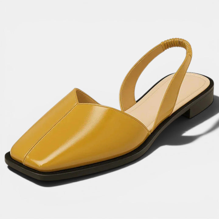 Sandalias Mujer Tacón Cuadrado Bajo