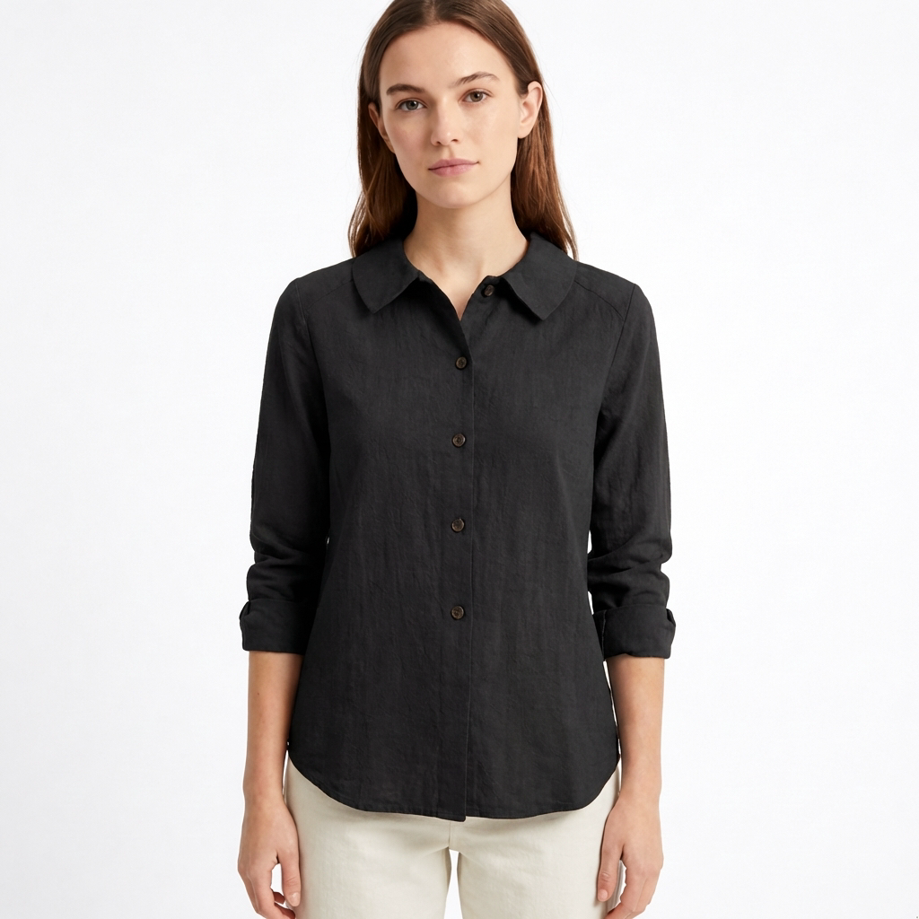 Laia | Sobrecamisa Holgada con Botones Mujer Casual