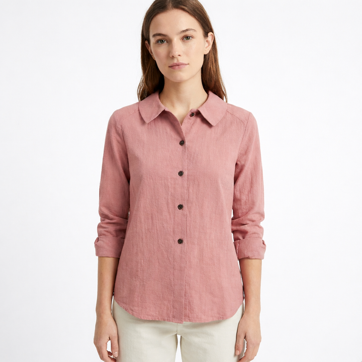 Laia | Sobrecamisa Holgada con Botones Mujer Casual