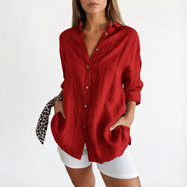 Mariah | Camisa Oversize de Mujer con Botones