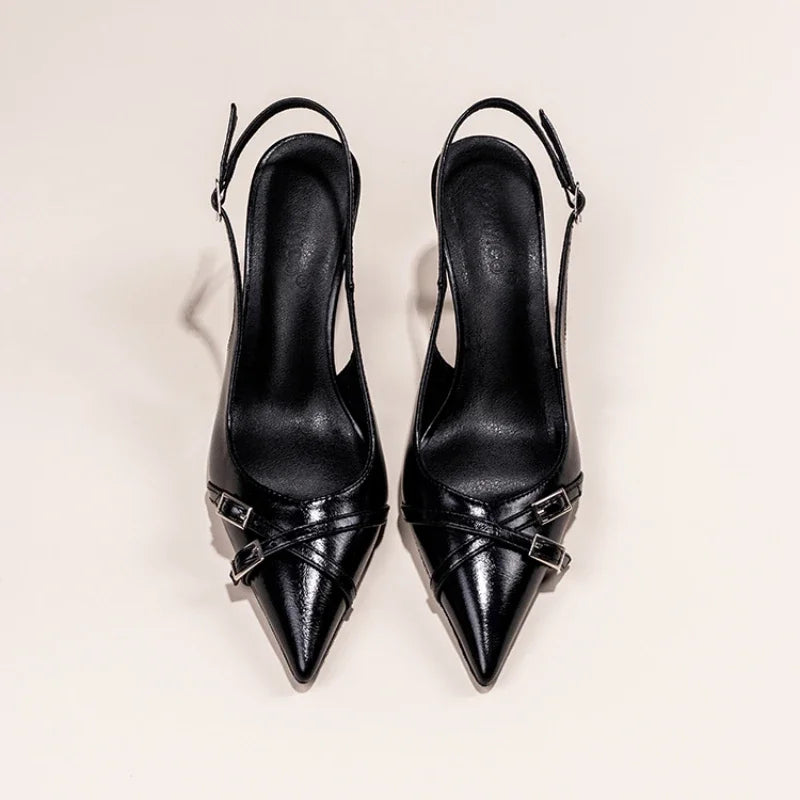 Zapatos de tacón aguja negros Merisse
