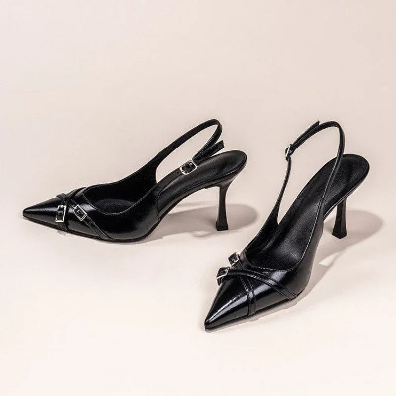 Zapatos de tacón aguja negros Merisse