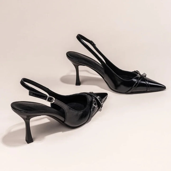 Zapatos de tacón aguja negros Merisse