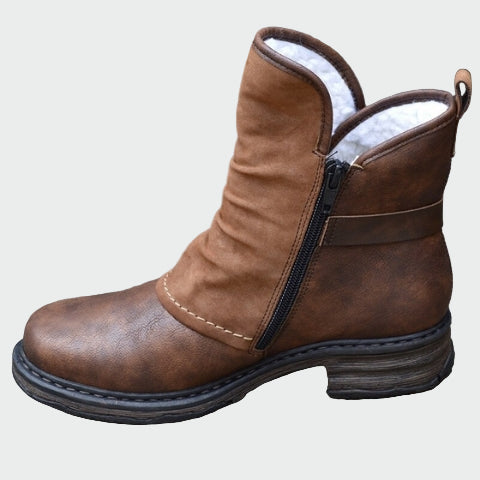 Rocío – botas de campo de cuero