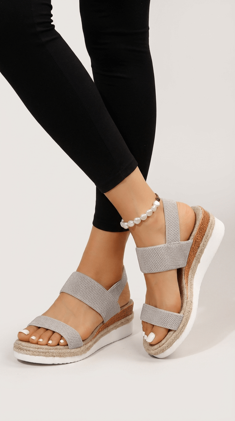 Sandalias de plataforma Elora Stretch