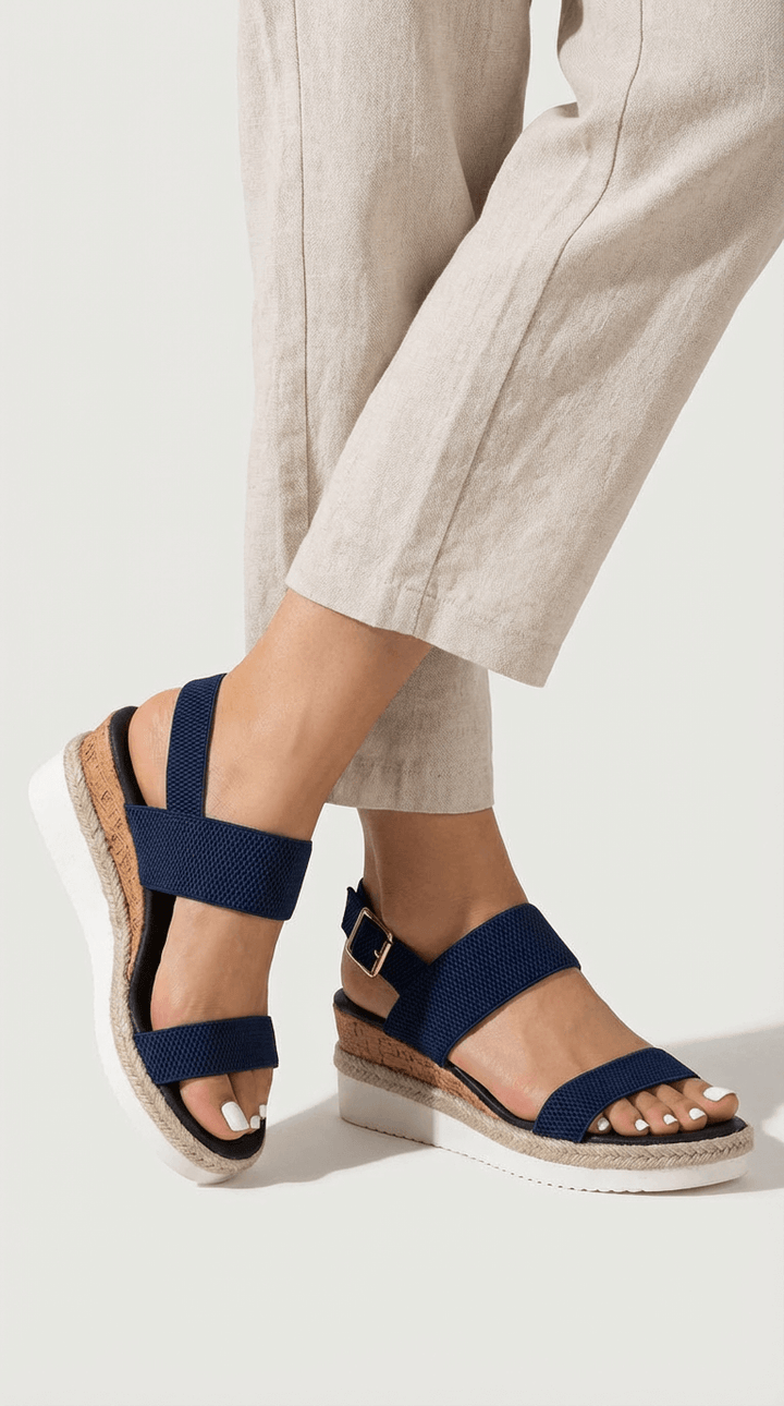 Sandalias de plataforma Elora Stretch
