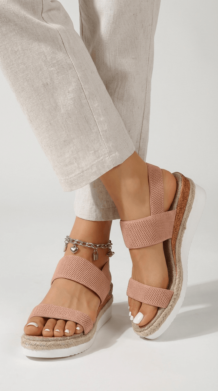 Sandalias de plataforma Elora Stretch