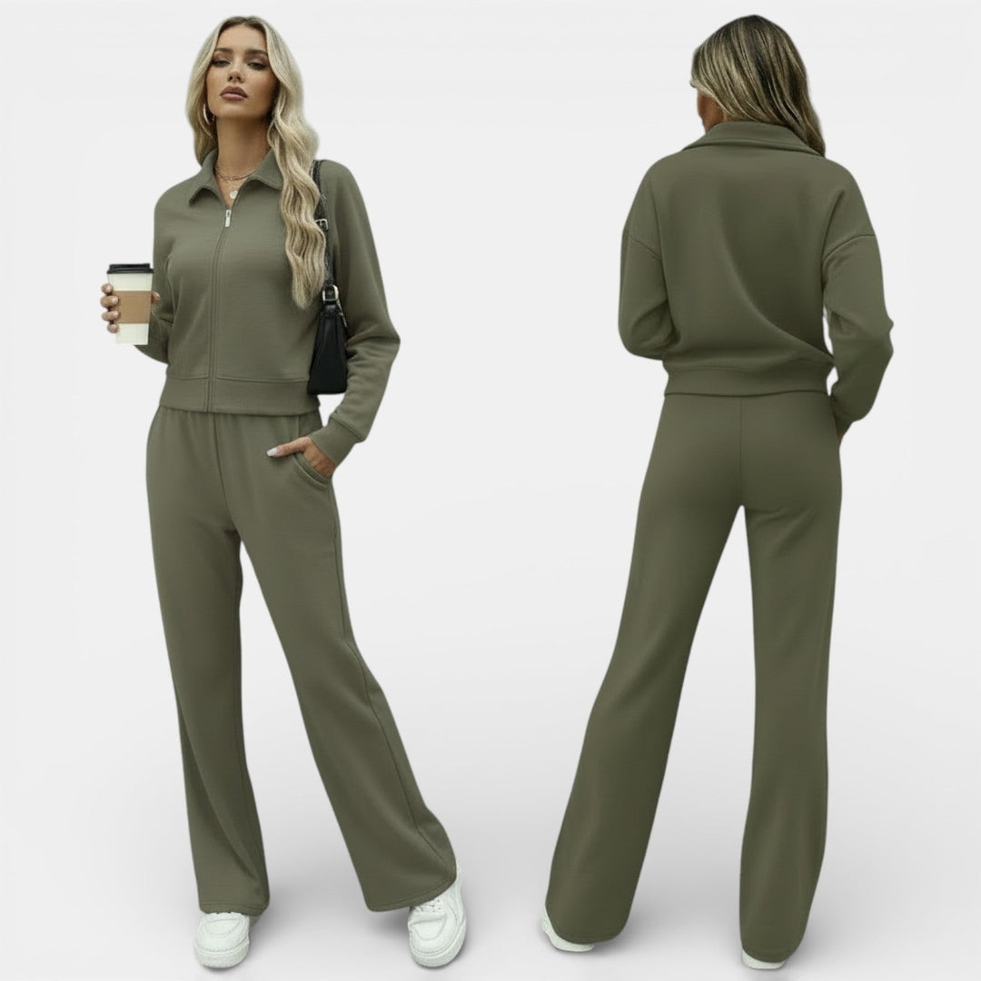 Conjunto Deportivo Mujer con Sudadera y Pantalón