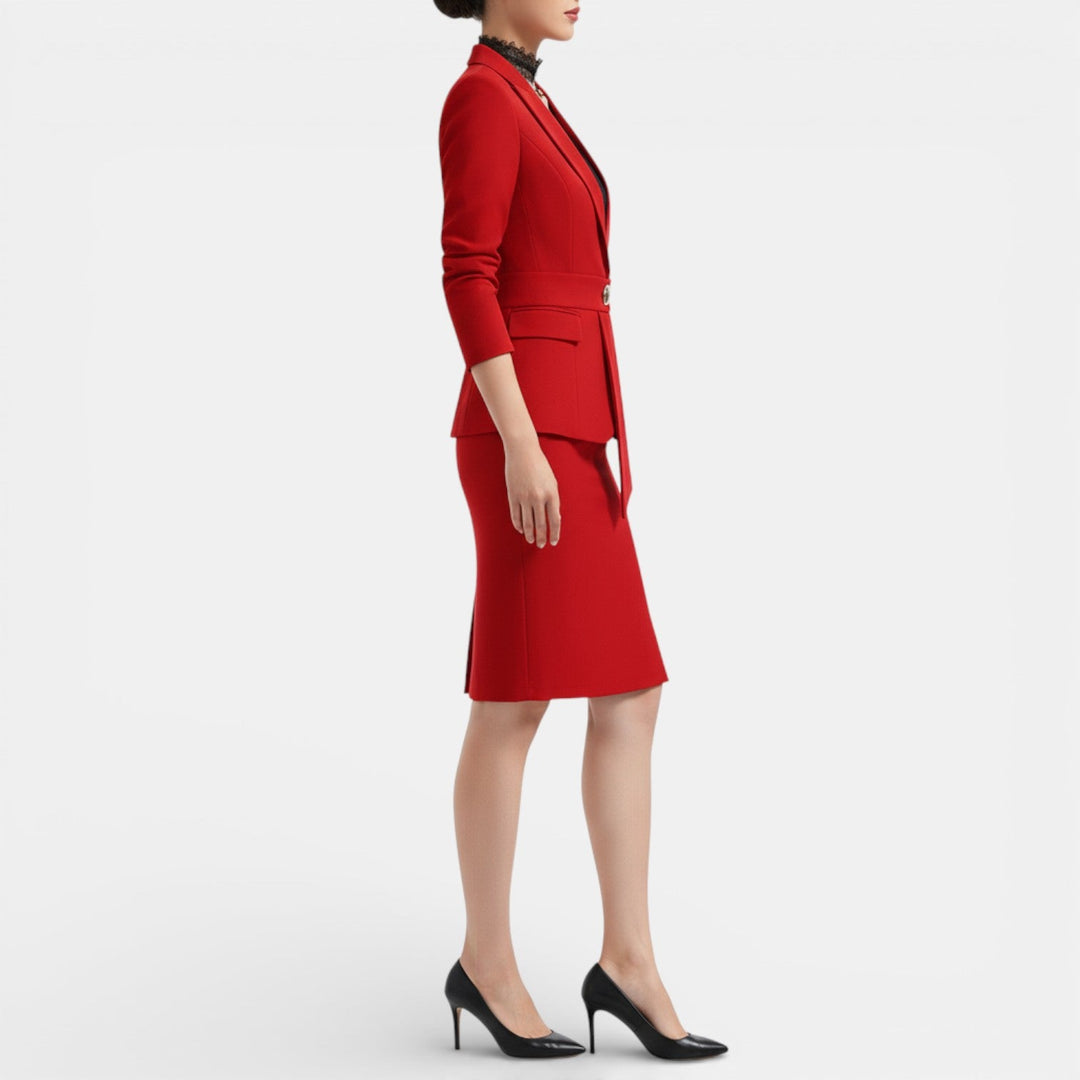 Conjunto Traje Formal Elegante para Mujer