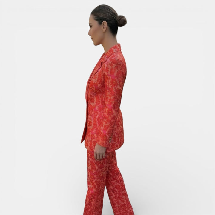 Conjunto Blazer y Pantalón Wide Leg para Mujer