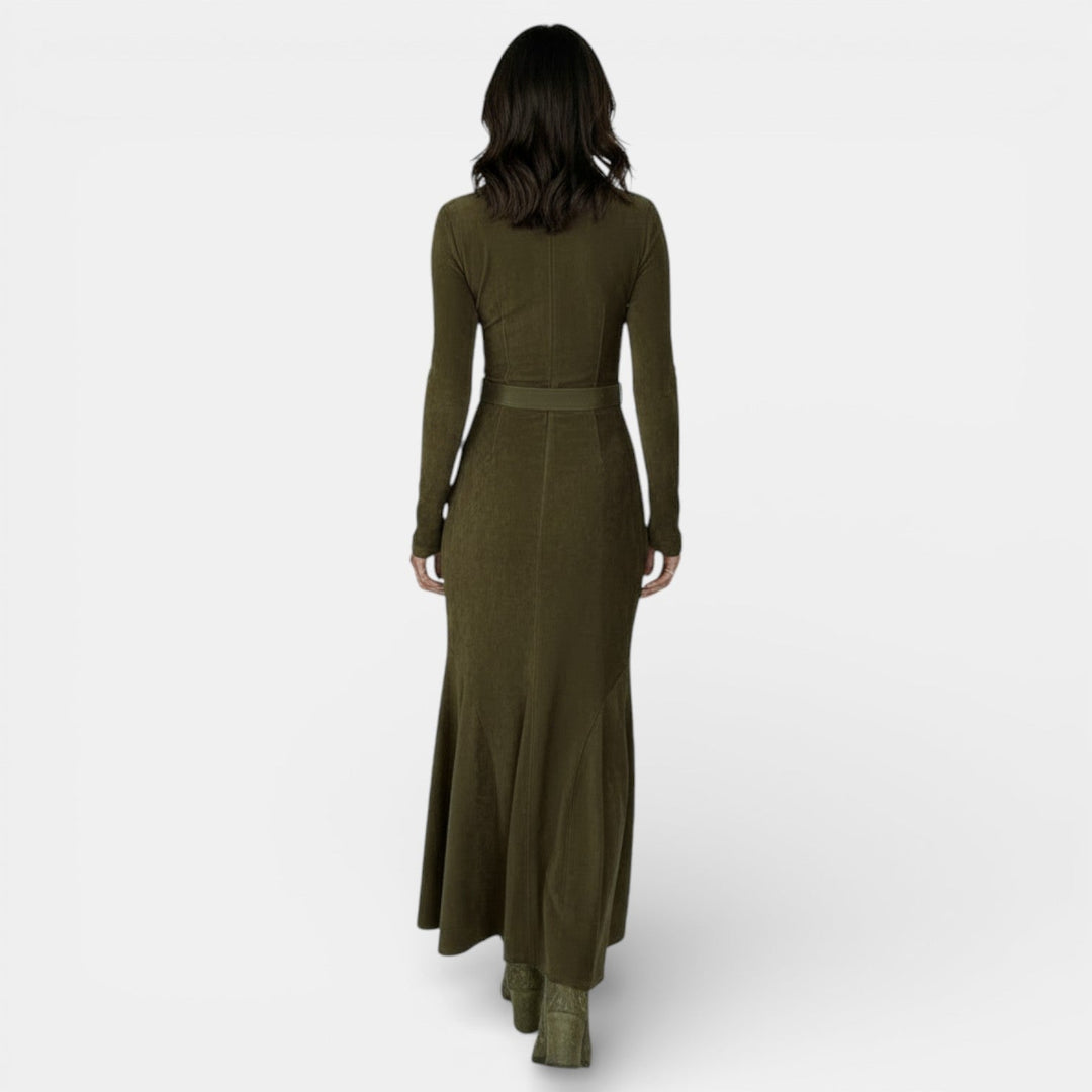 Vestido Ajustado con Cremallera para Mujer