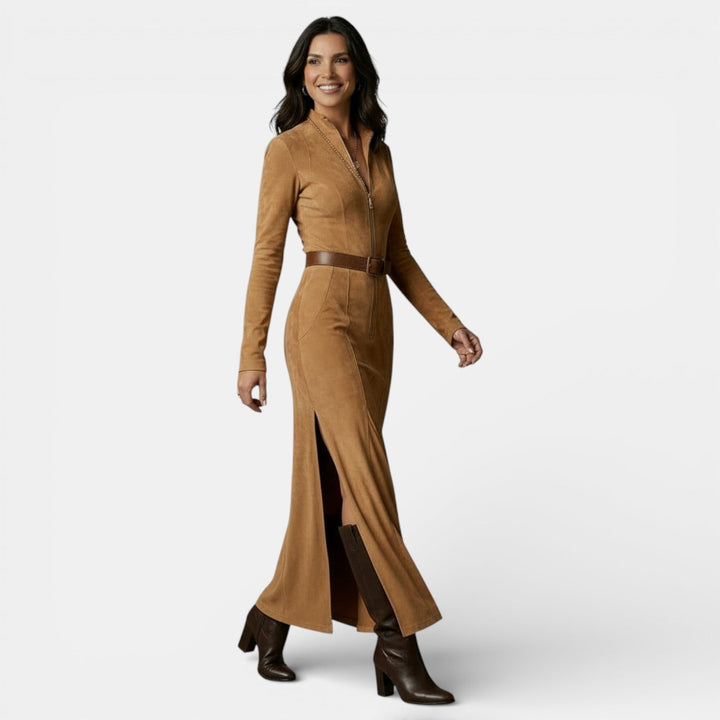 Vestido Ajustado con Cremallera para Mujer