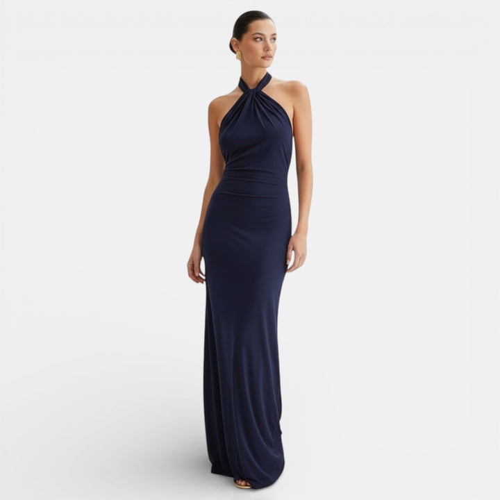 Vestido Maxi Bodycon Halter para Mujer