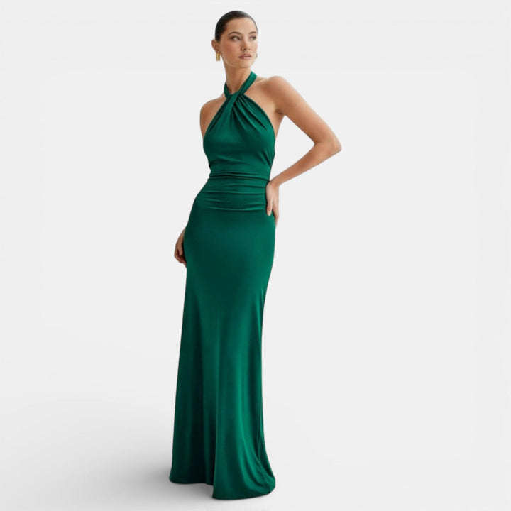 Vestido Maxi Bodycon Halter para Mujer