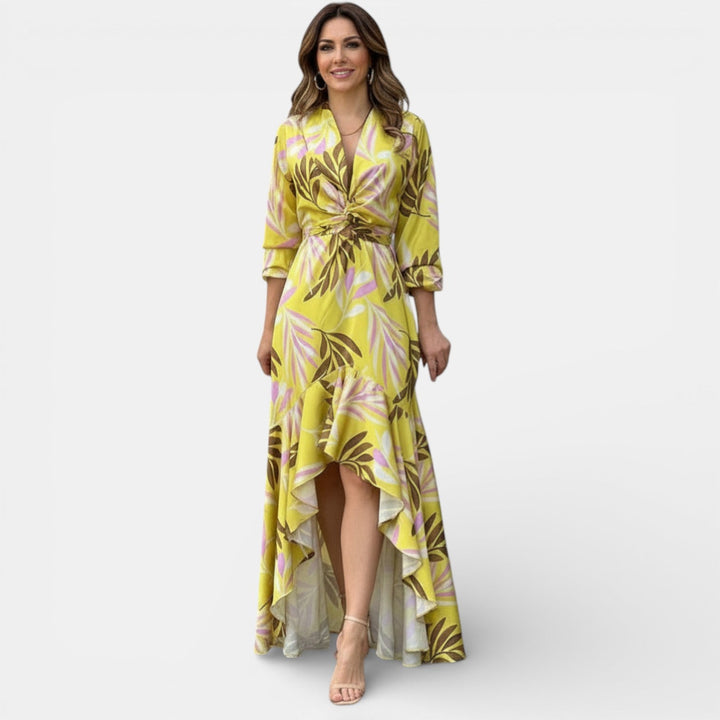 Vestido Elegante Estampado Mujer