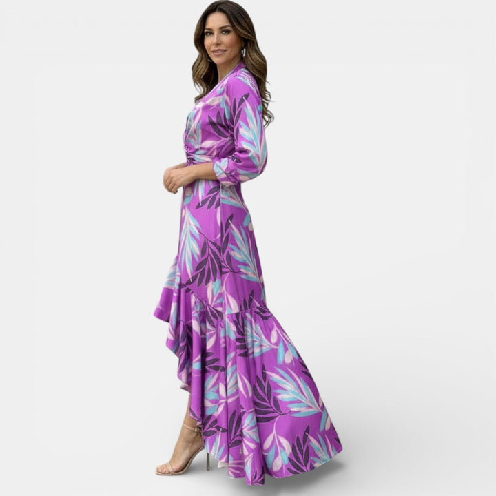 Vestido Elegante Estampado Mujer