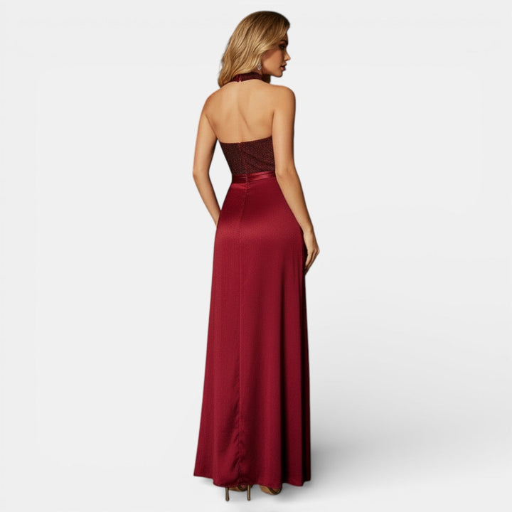 Vestido de Noche Largo Rojo