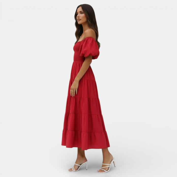 Vestido Maxi Estampado para Mujer