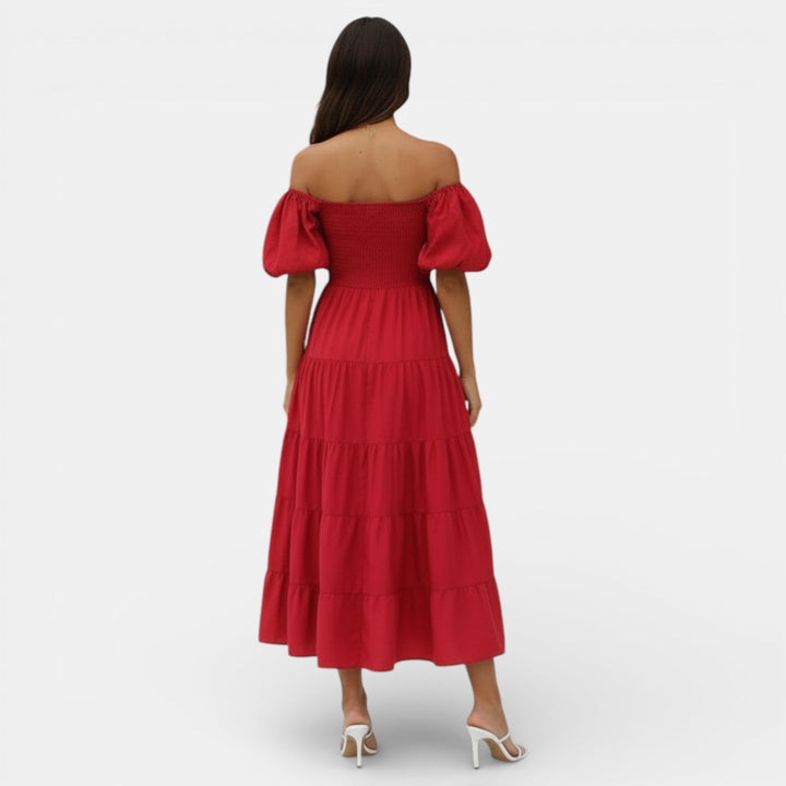 Vestido Maxi Estampado para Mujer