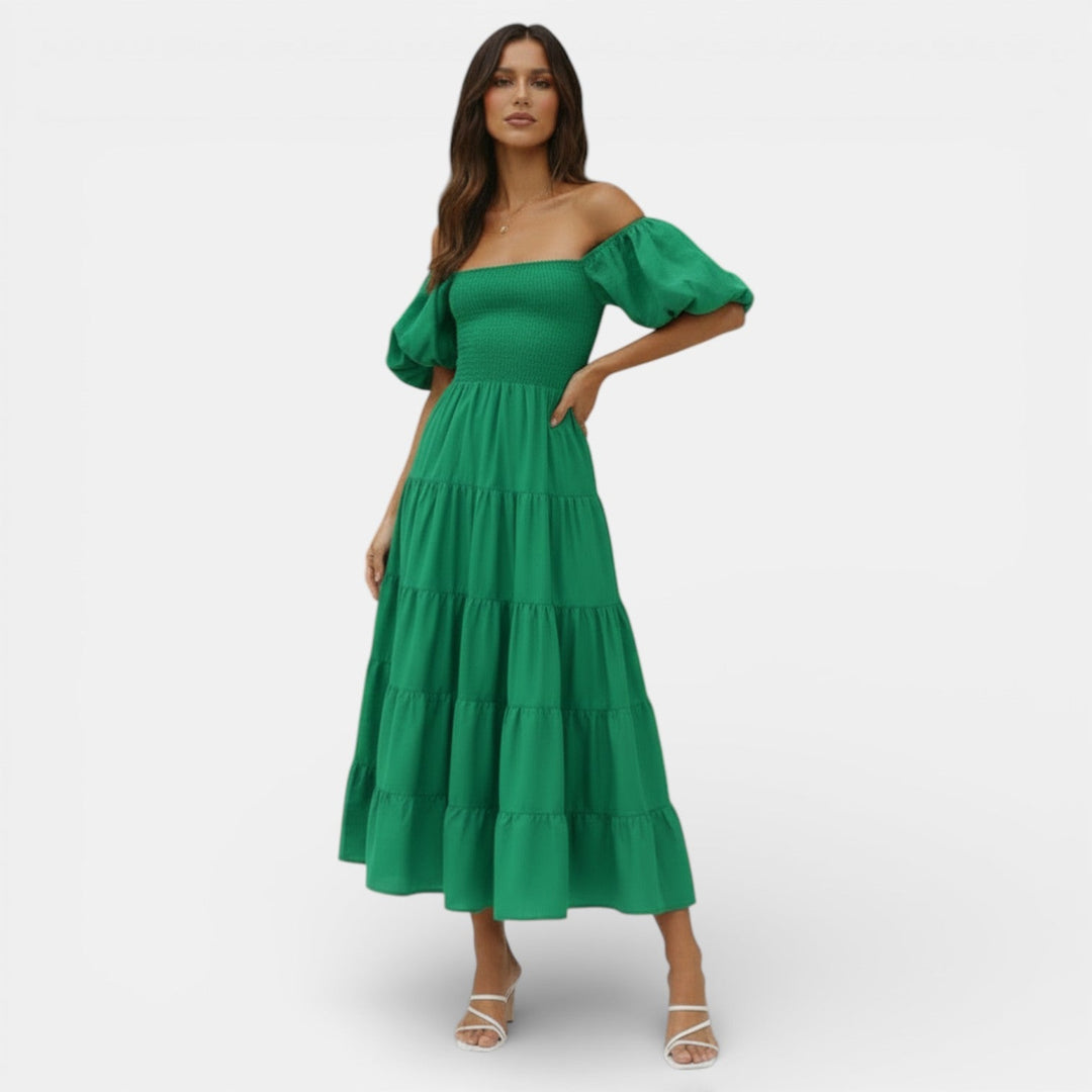 Vestido Maxi Estampado para Mujer