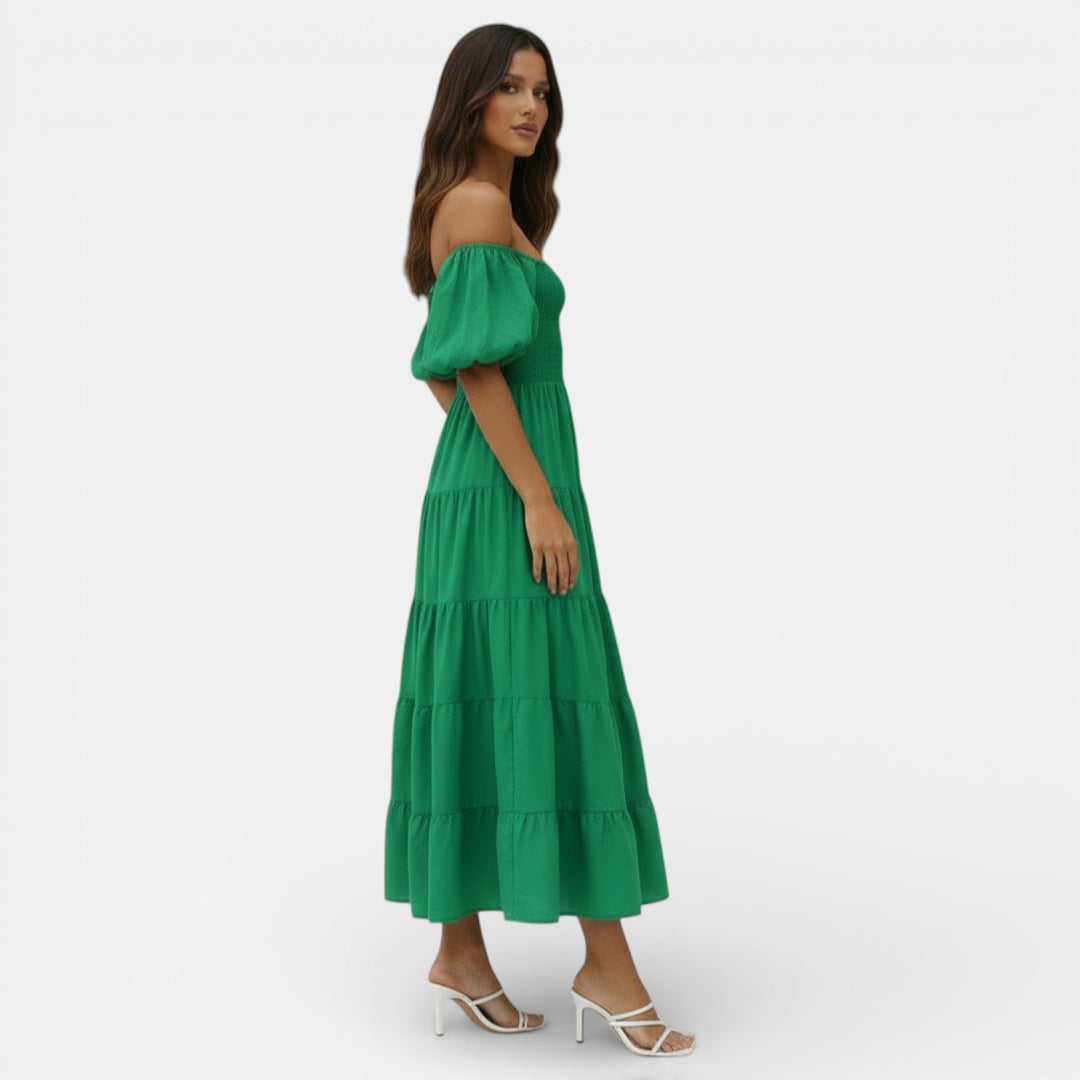 Vestido Maxi Estampado para Mujer