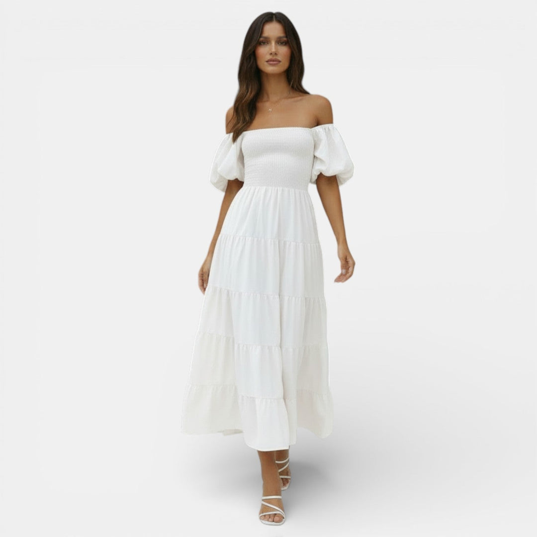 Vestido Maxi Estampado para Mujer