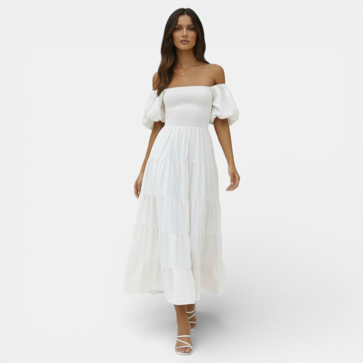 Vestido Maxi Estampado para Mujer