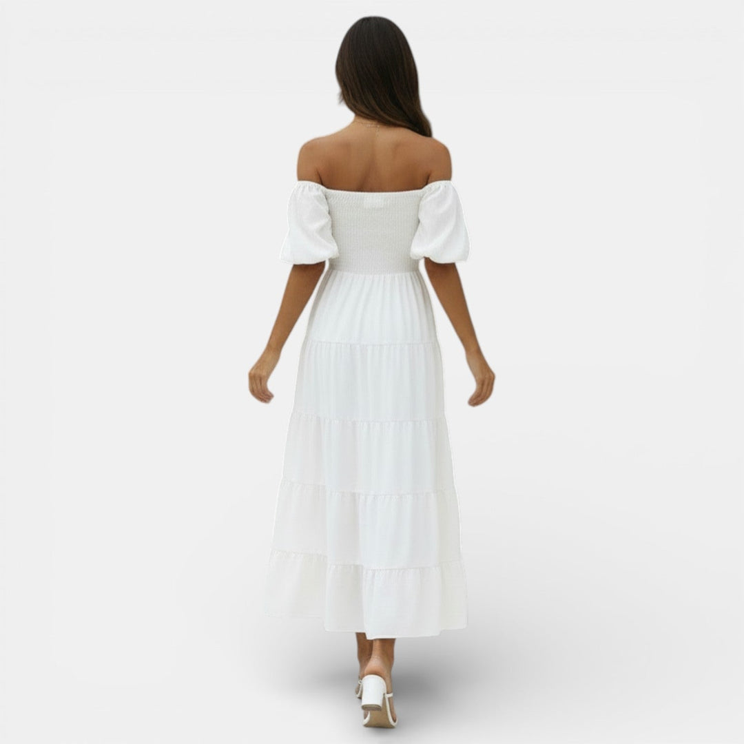 Vestido Maxi Estampado para Mujer
