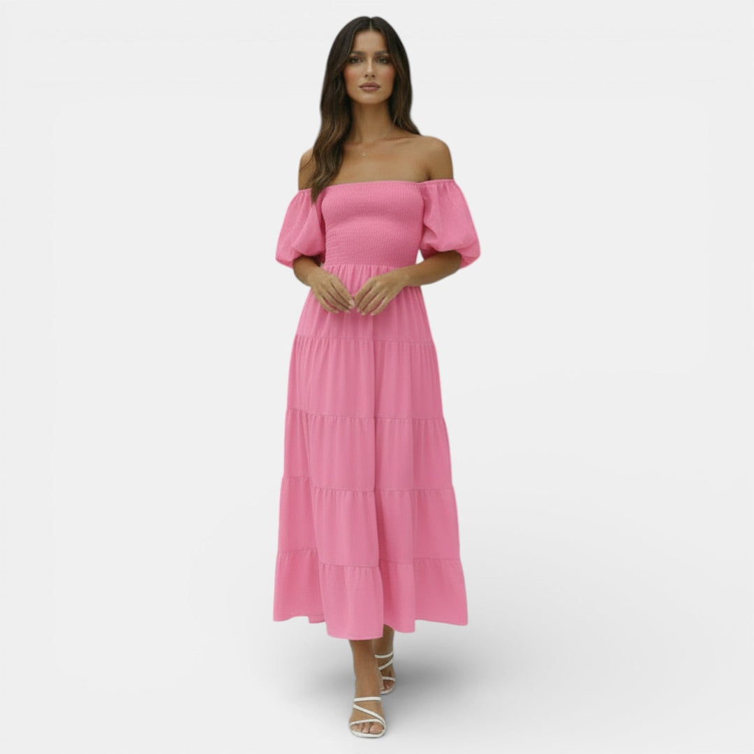 Vestido Maxi Estampado para Mujer