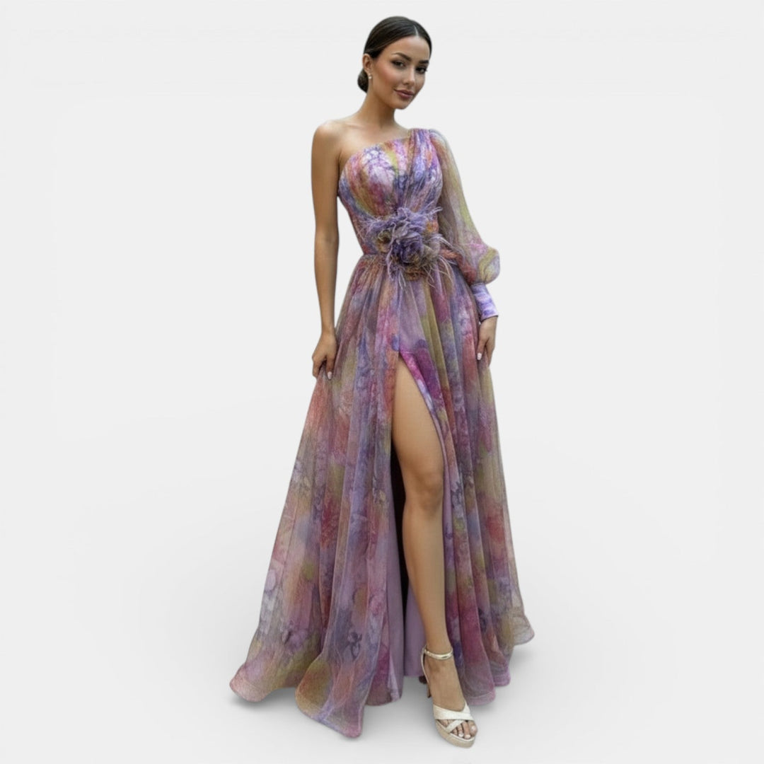 Vestido Largo de Fiesta para Mujer Tie-Dye