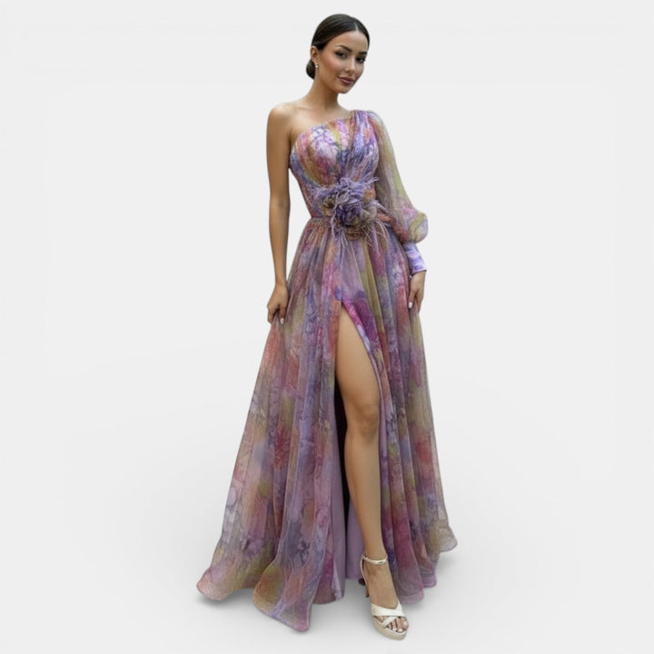 Vestido Largo de Fiesta para Mujer Tie-Dye