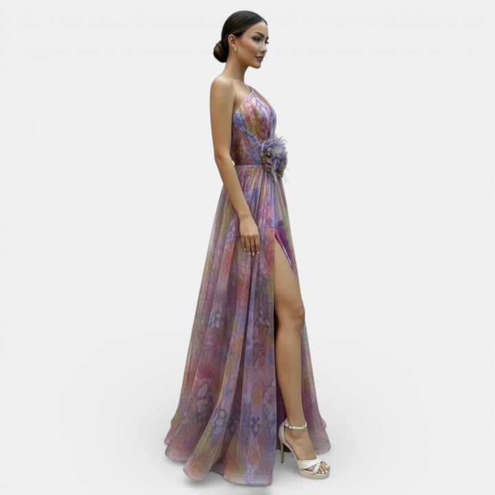 Vestido Largo de Fiesta para Mujer Tie-Dye