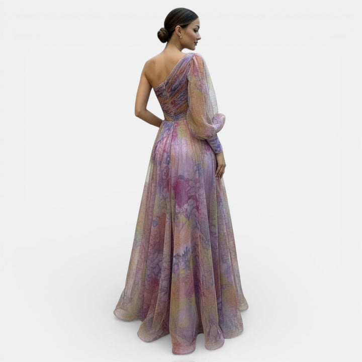 Vestido Largo de Fiesta para Mujer Tie-Dye