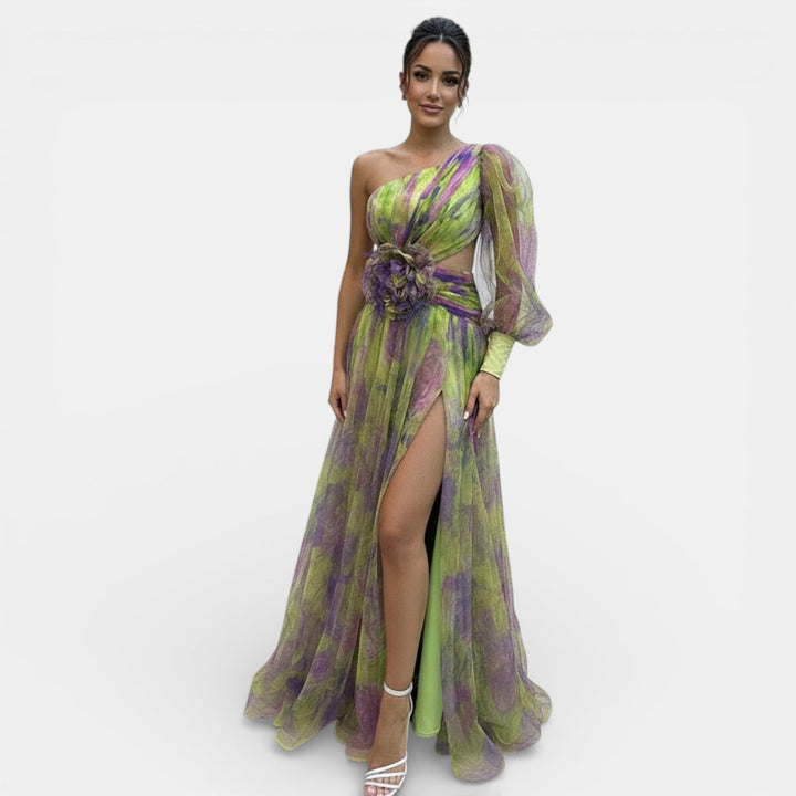Vestido Largo de Fiesta para Mujer Tie-Dye