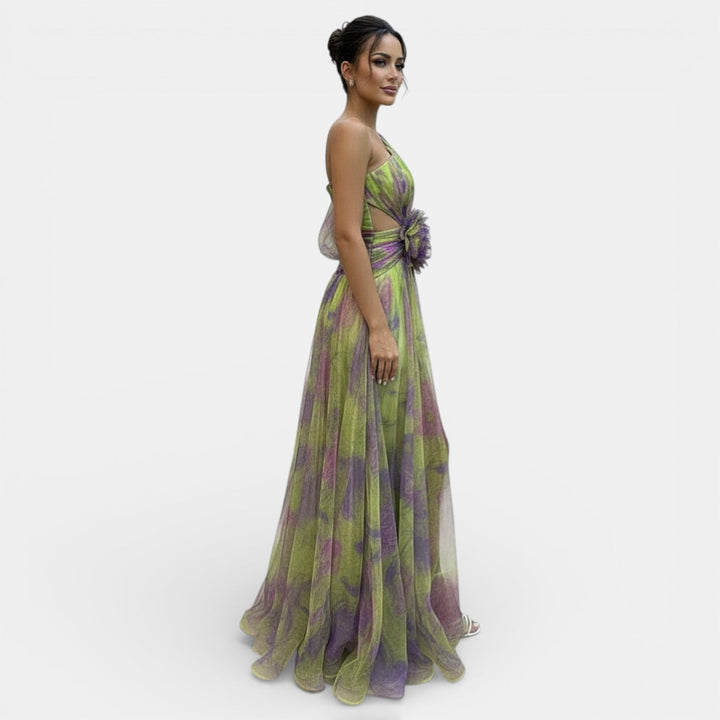 Vestido Largo de Fiesta para Mujer Tie-Dye