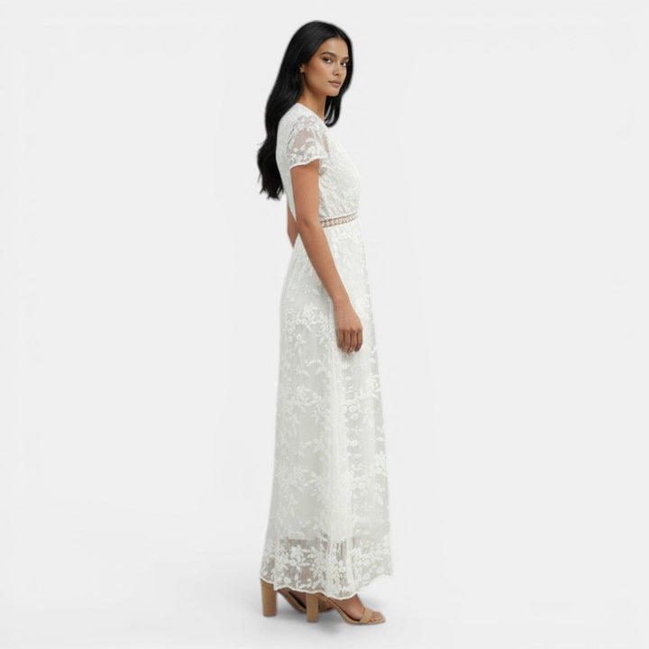 Vestido Largo de Floral con