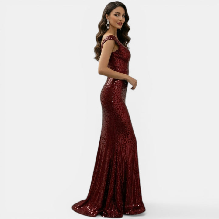 Vestido Tubo Mujer con Lentejuelas